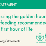 FIGO Statement: breastfeeding recommended within first hour of life