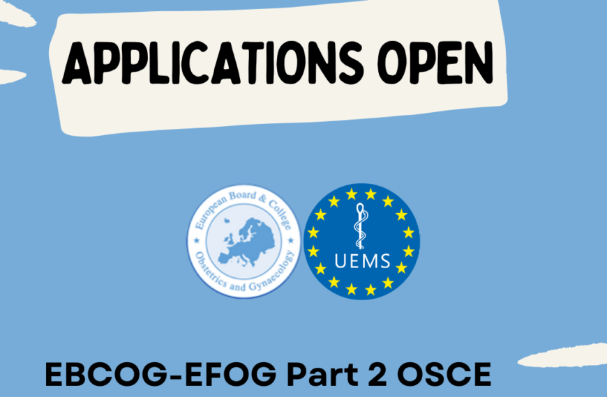 Applications Now Open – 2026 EFOG-EBCOG Part 2 OSCE Exam